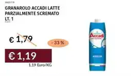 Prezzemolo e Vitale Granarolo accadi latte parzialmente scremato offerta