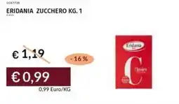 Prezzemolo e Vitale Eridania zucchero offerta