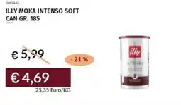 Prezzemolo e Vitale Illy moka intenso soft can offerta
