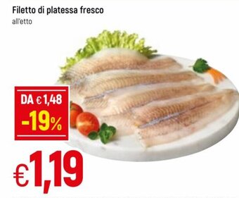 Famila Filetto di platessa fresco offerta