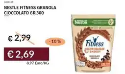 Prezzemolo e Vitale Nestle fitness granola cioccolato offerta