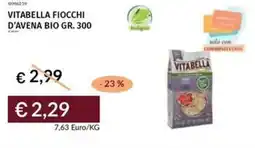 Prezzemolo e Vitale Vitabella fiocchi d'avena bio offerta