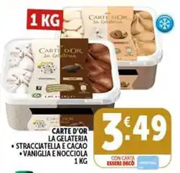Deco Supermercati Carte d'or la gelateria offerta