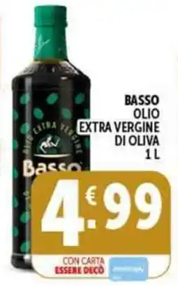 Deco Supermercati Basso olio extra vergine di oliva offerta