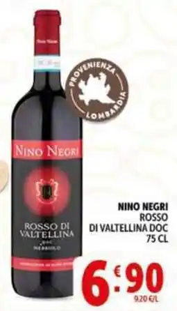 Deco Supermercati Nino negri rosso offerta