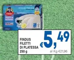 DEM Findus filetti di platessa offerta