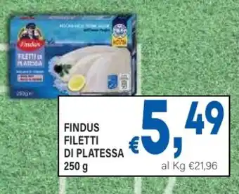 DEM Findus filetti di platessa offerta