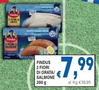 DEM Findus 2 fiori di orata/ salmone offerta