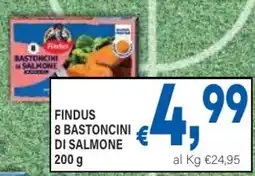 DEM Findus 8 bastoncini di salmone offerta