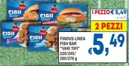 DEM Findus linea fish bar offerta