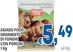 DEM Asiago food granmisto di funghi con porcini offerta
