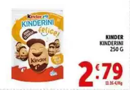 Deco Supermercati Kinder kinderini offerta