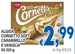 DEM Algida cornetto soft carammello e vaniglia offerta