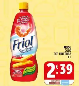 Deco Supermercati Friol olio per frittura offerta