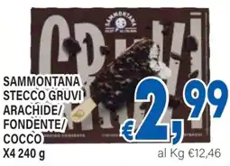 DEM Sammontana stecco gruvi arachide/ fondente/ cocco offerta