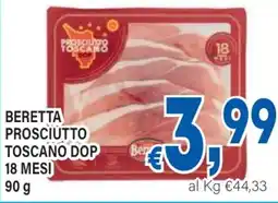 DEM Beretta prosciutto toscano dop 18 mesi offerta