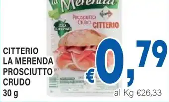 DEM Citterio la merenda prosciutto crudo offerta