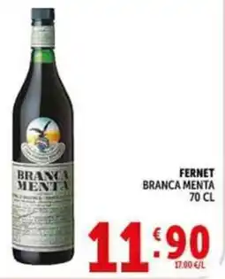 Deco Supermercati Fernet branca menta offerta