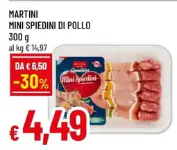 Famila MARTINI MINI SPIEDINI DI POLLO offerta