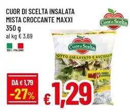 Famila CUOR DI SCELTA INSALATA MISTA CROCCANTE MAXXI offerta