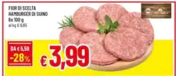 Famila FIOR DI SCELTA HAMBURGER DI SUINO offerta