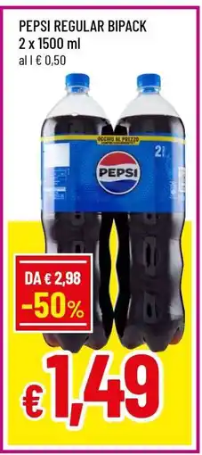 Famila PEPSI REGULAR BIPACK offerta