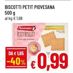 Famila BISCOTTI PETIT PIOVESANA offerta