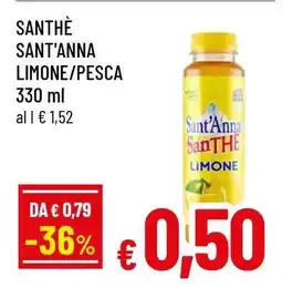 Famila SANTHÈ SANT'ANNA LIMONE / PESCA offerta