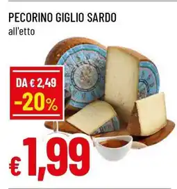 Famila PECORINO GIGLIO SARDO offerta