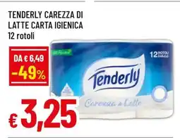 Famila TENDERLY CAREZZA DI LATTE CARTA IGIENICA offerta