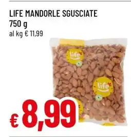 Famila LIFE MANDORLE SGUSCIATE offerta