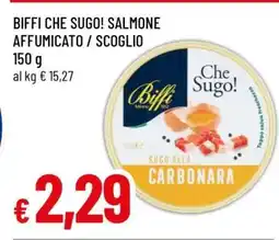 Famila BIFFI CHE SUGO! SALMONE AFFUMICATO / SCOGLIO offerta