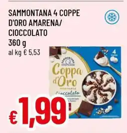 Famila SAMMONTANA 4 COPPE D'ORO AMARENA/CIOCCOLATO offerta
