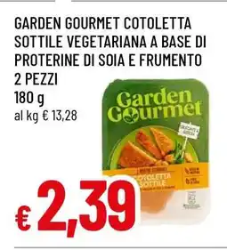 Famila Garden Gourmet Cotoletta Sottile Vegetariana offerta