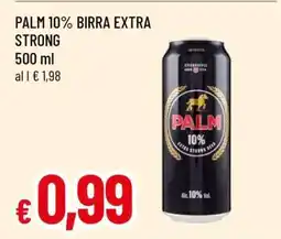 Famila PALM 10% BIRRA EXTRA STRONG offerta