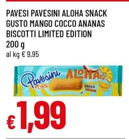 Famila Pavesi Pavesini Aloha Snack offerta