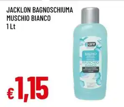 Famila JACKLON BAGNOSCHIUMA MUSCHIO BIANCO offerta