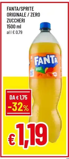 Famila Fanta/Sprite Originale / Zero Zuccheri offerta