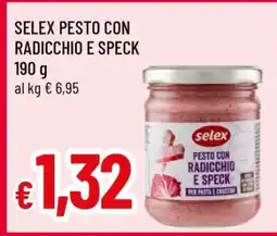 Famila SELEX PESTO CON RADICCHIO E SPECK offerta