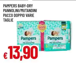 Famila Pampers Baby-Dry Pannolini/Mutandini offerta