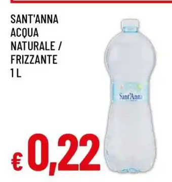 Famila SANT'ANNA ACQUA NATURALE / FRIZZANTE 1 L offerta