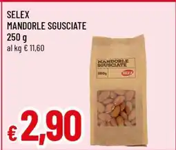 Famila SELEX mandorle sgusciate offerta