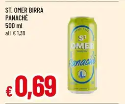 Famila ST. OMER BIRRA PANACHÈ offerta