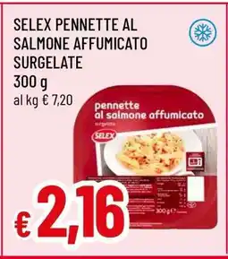Famila SELEX PENNETTE AL SALMONE AFFUMICATO SURGELATE offerta