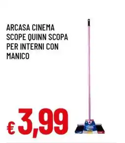 Famila Arcasa Cinema Scope Quinn Scopa offerta