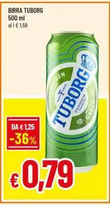Famila Birra Tuborg offerta