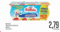 Supermercati Piccolo Nestlé fruttolo frutta mista offerta