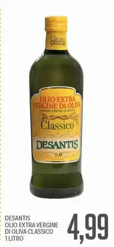 Supermercati Piccolo Desantis olio extra vergine di oliva classico offerta