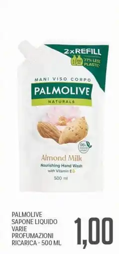 Supermercati Piccolo Palmolive sapone liquido ricarica offerta