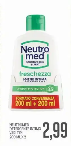 Supermercati Piccolo Neutromed detergente intimo offerta